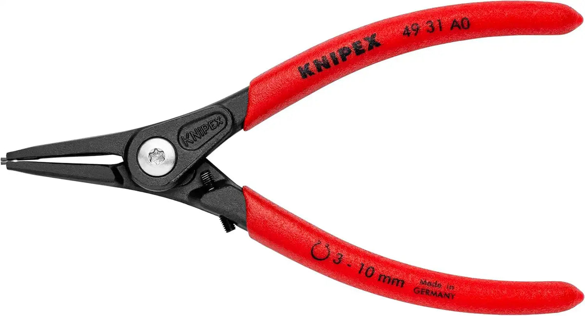 KNIPEX 49 31 A0 Precision External 90-Degree Angled Circlip Snap-Ring Pliers
