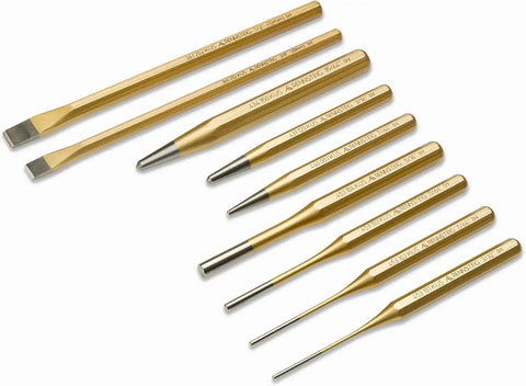 Rennsteig 9R 400 009 9 Pc Punch and Chisel Set