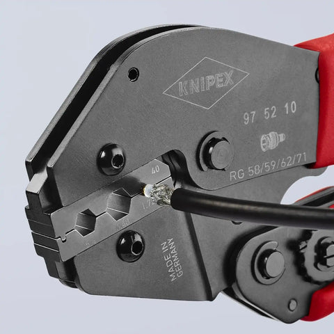 KNIPEX 97 52 10 3-Position Contact Crimping Pliers