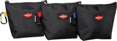 KNIPEX Tools 9K 00 80 178 US Stand-Up Tool Bag - 3-Pack, Empty