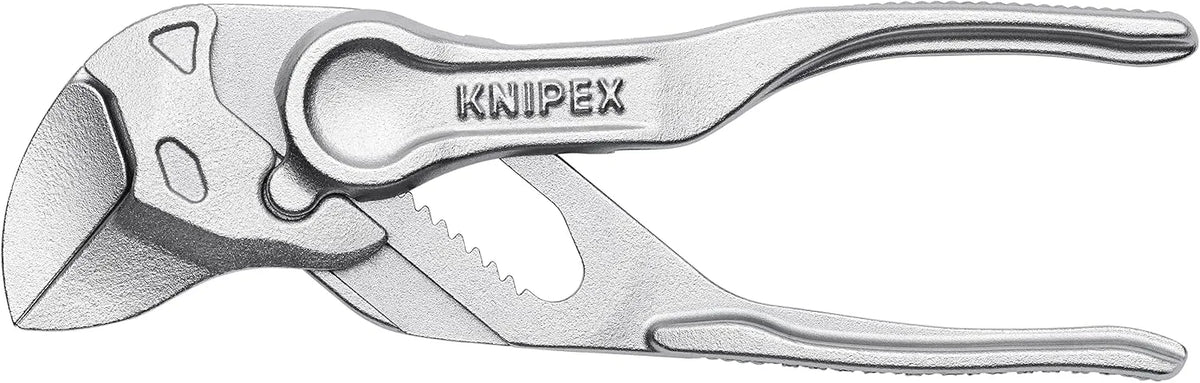 KNIPEX Tools 86 04 100 Pliers Wrench XS, 4", Silver | bike-hand-tools