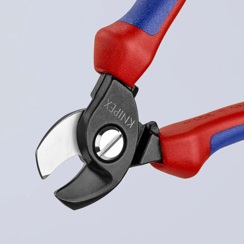 Knipex Tools 95 12 165 T BKA 6 1/2" Cable Shears, Tether Attachment-Comfort Grip,