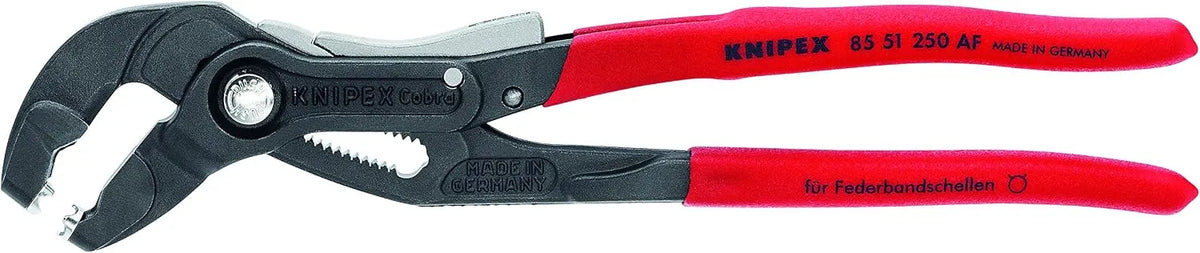 Knipex Tools 85 51 250 AF 10" Hose Clamp Pliers with Locking Device