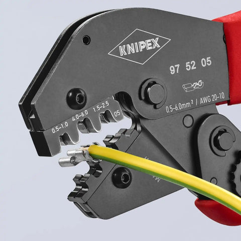 KNIPEX 97 52 05 3 Position Contact Crimp Leverageer Pliers