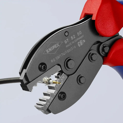KNIPEX 97 52 50 6-Position Contact Crimping Pliers