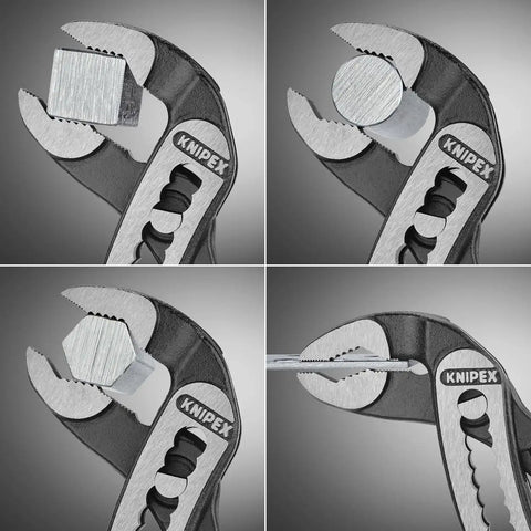 KNIPEX - 88 02 300 T BKA Tools - Alligator Water Pump Pliers, Multi-Component, Tethered Attachment (8802300TBKA)