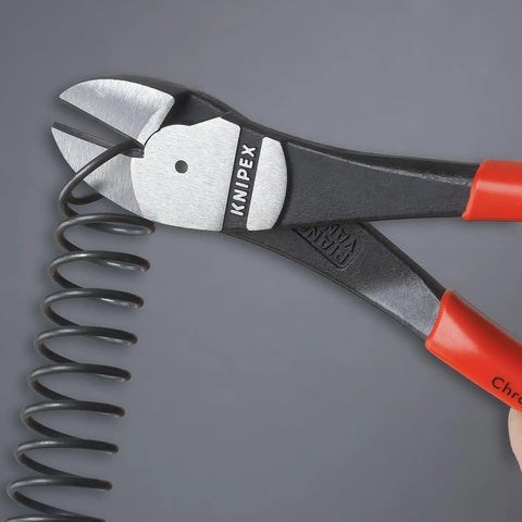 KNIPEX Tools 9K 00 80 129 US High Leverage Straight and Angled Diagonal Cutter Set, 2-Piece